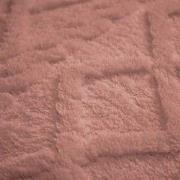 Dekbedovertrekset Jacquard Teddy Peach - 140x200/220+1*60x70 cm
