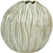 Mica Decorations Vaas Jovi - 35x17x35 cm - Keramiek - Groen