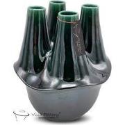 Villa Pottery  Groene vaas Valance - D27xH32