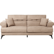 SKIVE - Driezitsbank - Lichtbruin - Polyester