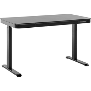 KENLY  - Verstelbaar bureau - Zwart - 120 cm - Vezelplaat
