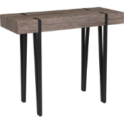 ADENA - Consoletafel - Donkere houtkleur - MDF