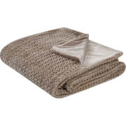 SURMI - Bedsprei - Lichtbruin - 200 x 220 cm - Polyester