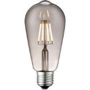 Edison Vintage LED filament lichtbron Drop - Rook - ST64 Deco - Retro ...