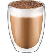 Krumble Koffie glas dubbelwandig 300ml