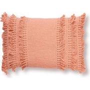 Dutch Decor FARA - Sierkussen 40x60 cm - 100% katoen - met franjes - M...