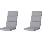 Madison -  Tuinkussen Excellent Lage Rug Manchester light grey - Ca. 1...