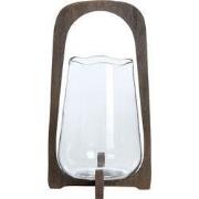 Light & Living - Windlicht ANOSY - Ø26x48cm - Bruin