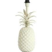 Light & Living - Lampvoet PINEAPPLE - 20x19x42cm - Wit