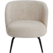 Light&living Stoel 68x67x72 cm DIEYDA beige-zwart