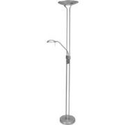 Mexlite - vloerlamp - Biron - staal - glas metaal - design lamp - LED ...