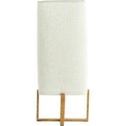 Tafellamp Wyn - Crème - 21.5x21.5x50.5cm