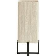 Tafellamp Wyn - Crème - 16.5x16.5x39cm