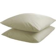 DoubleDry Kussensloop 2 stuks - 100% natuurlijk katoen - 2x 60x70 - ec...