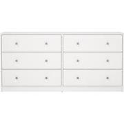 Dubbele ladekast met 6 lades B143,1 cm  LISE