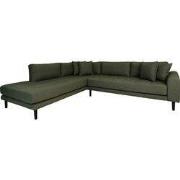 House Nordic Hoekbank Lido Links Olijfgroen