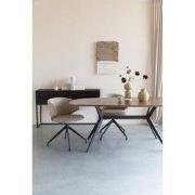 Eetkamerstoel Blauw Stof - Zithoogte 51cm - Balado - Set van 2