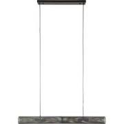 Hanglamp Zwart Metaal - 4-Lichts - 120x10x150cm - Tube Mesh