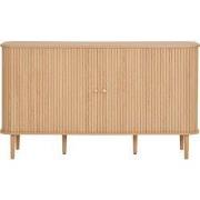 Dressoir Naturel - 140x40x79cm - 2 Deurs - Nikko