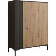 Meubella - Dressoir Molina - Eiken - 100 cm