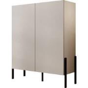 Meubella - Dressoir Jordy - Beige - 114 cm