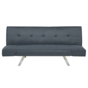 BRISTOL II  - Slaapbank 3-zits - Donkergrijs - Polyester