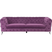 SOTRA - Chesterfield bank - Paars - Fluweel