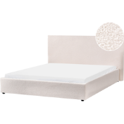 LAVAUR - Waterbed - Off-white - 160 x 200 cm - Bouclé
