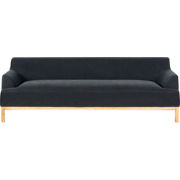 SOSJO - Driezitsbank - Zwart - Polyester