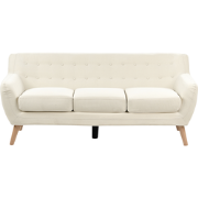 MOTALA - Driezitsbank - Lichtbeige - Polyester