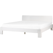 ROYAN  - Tweepersoonsbed - Wit - 180 x 200 cm - Dennenhout