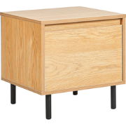 NIKEA - Nachtkastje - Lichthout - MDF