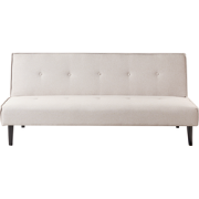 VISBY  - Slaapbank 3-zits - Lichtbeige - Polyester