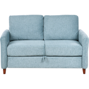 MARE - Tweezitsbank met opbergruimte - Blauw - Stof
