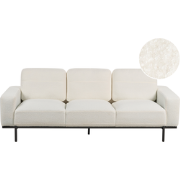 SOVIK - Driezitsbank - Gebroken wit - Bouclé