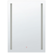 MARTINET - LED-spiegel - Zilver - Synthetisch materiaal