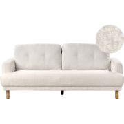 TUVE - Driezitsbank - Wit - Bouclé