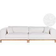 VENG - Vierzitsbank - Gebroken wit - Bouclé