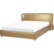 PARIS - Waterbed - Goud - 140 x 200 cm - Leer