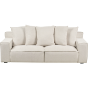 VISKAN - Driezitsbank - Gebroken wit - Chenille