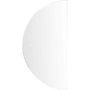 LOUE - Wandspiegel met LED - Zilver - 50 x 100 cm - Glas