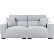 FAUSKAN - Driezitsbank - Lichtblauw - Polyester