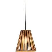 Hanglamp Merapi - Bamboe/Zwart - Ø30cm