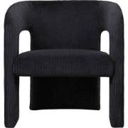 Stoel Vigor - Zwart - 66x69x73cm