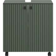 Onderkast met wielen, 2 deuren L60 cm - PUREBLISS