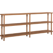 Wandrek met 6 planken in Atlantisch dennen decor L180 cm - ZEN