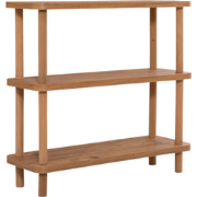 Wandrek met 3 planken in Atlantisch dennen decor L80 cm - STEP