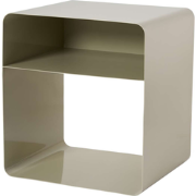 Bijzettafel met 2 nissen, waarvan 1 gesloten H50 cm - ELLA