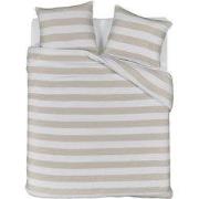 Riviera Maison Striped Dekbedovertrek Zand-Lits-jumeaux (240 x 200/220...