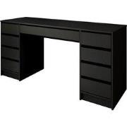 Meubella - Kaptafel Arco 2 - Zwart - 154 cm